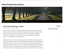 Tablet Screenshot of ethicalbusinessbureau.com